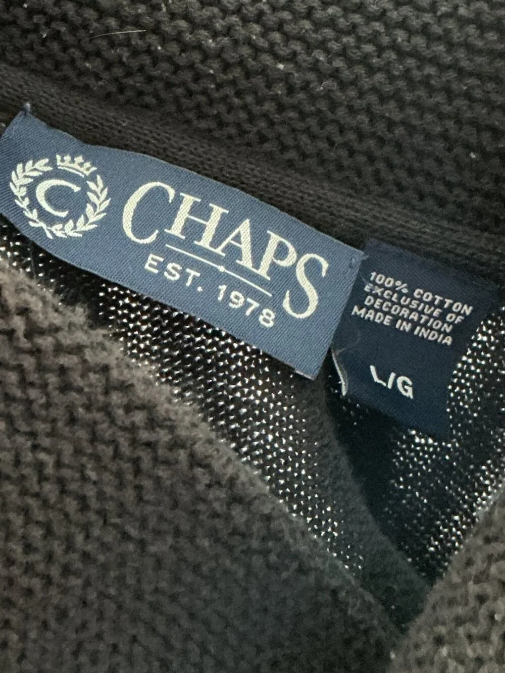 Chaps classic black